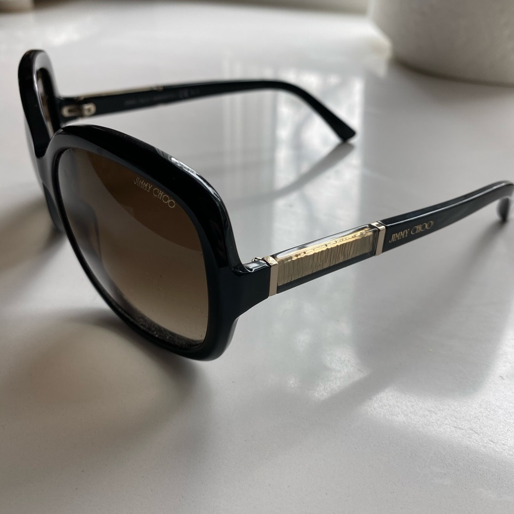 Jimmy Choo Brown Sunglasses